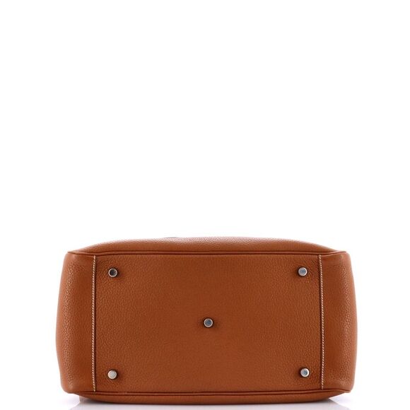 Hermes Lindy Bag Clemence 34 Brown - Picture 5 of 9